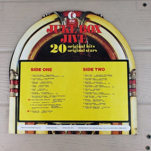 K-tel Juke Box Jive Record Album - Picture 2 of 4